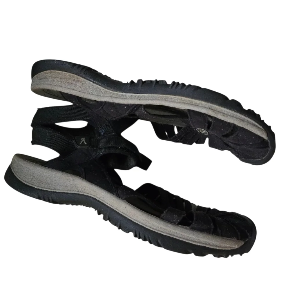 Keen Womens Black Suede Active Sandals. - Picture 7 of 7